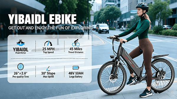 YIBAIDL Ebike Custom Lithium Battery